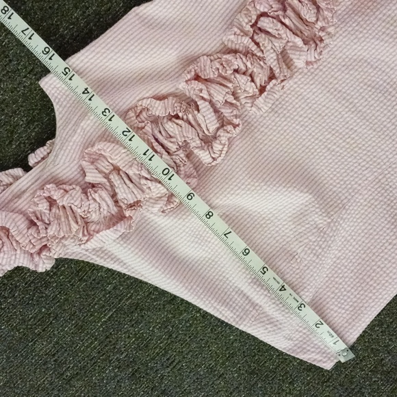 💞HTF Lilly Pulitzer💞 - Valentina One Shoulder Seersucker Dress - Picture 13 of 16